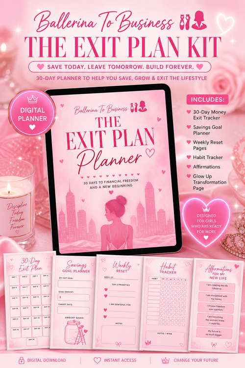 Ballerina To Business: The Exit Plan Bundle (E book & Exit Planner)